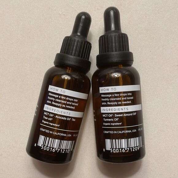 Jack Henry Morning Hydration and Nightly Detox Face Oil NWOB - Picture 2 of 3